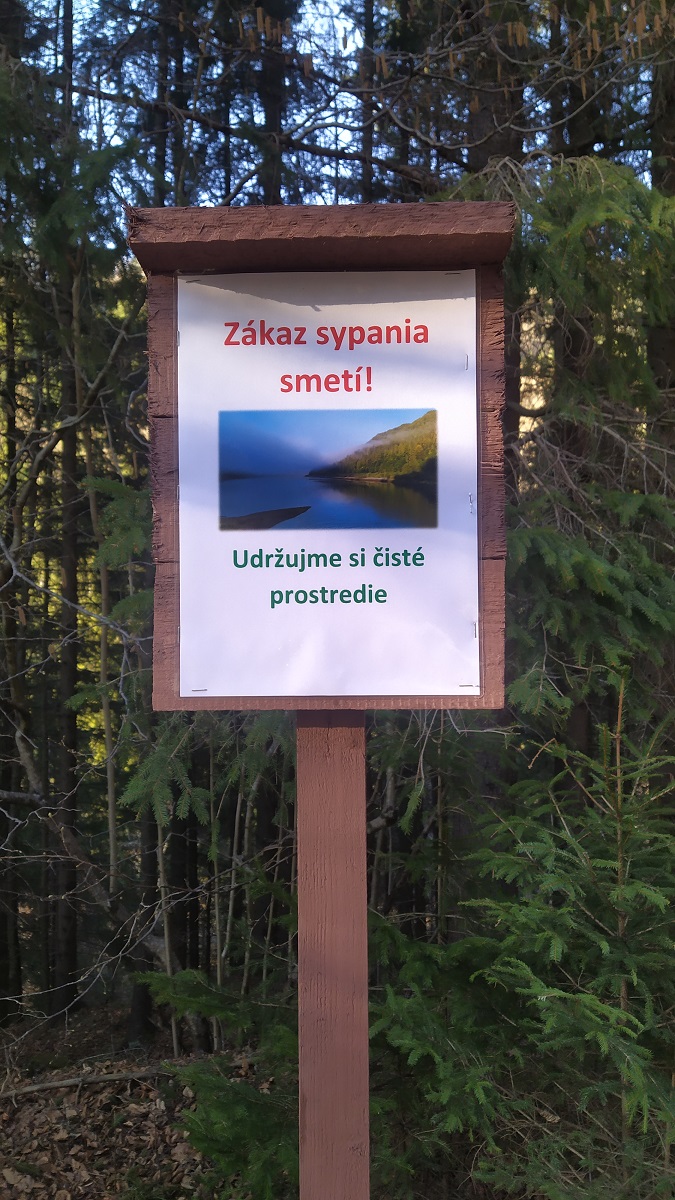 zakaz sypania smeti